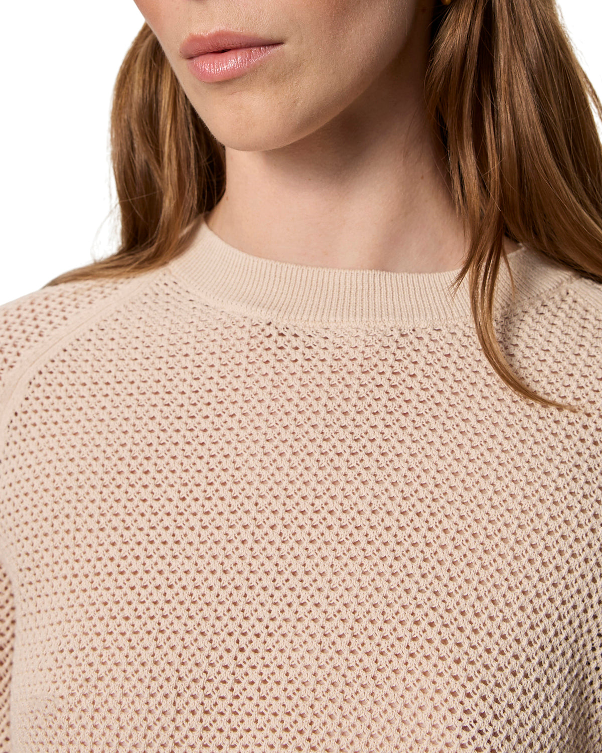 Soleil Open Stitch Sweater by Sanctuary in Dark Opal