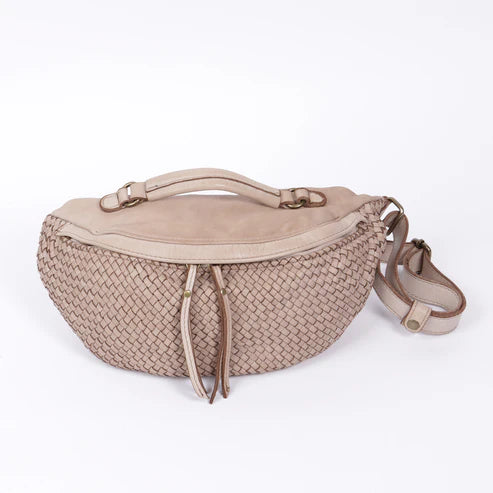 Campiano Sling Bag by Verdipelle in Cream