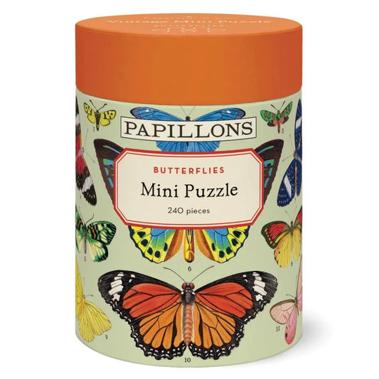 Butterflies 240 Pieces Mini Puzzle by Cavillini Papers & Co