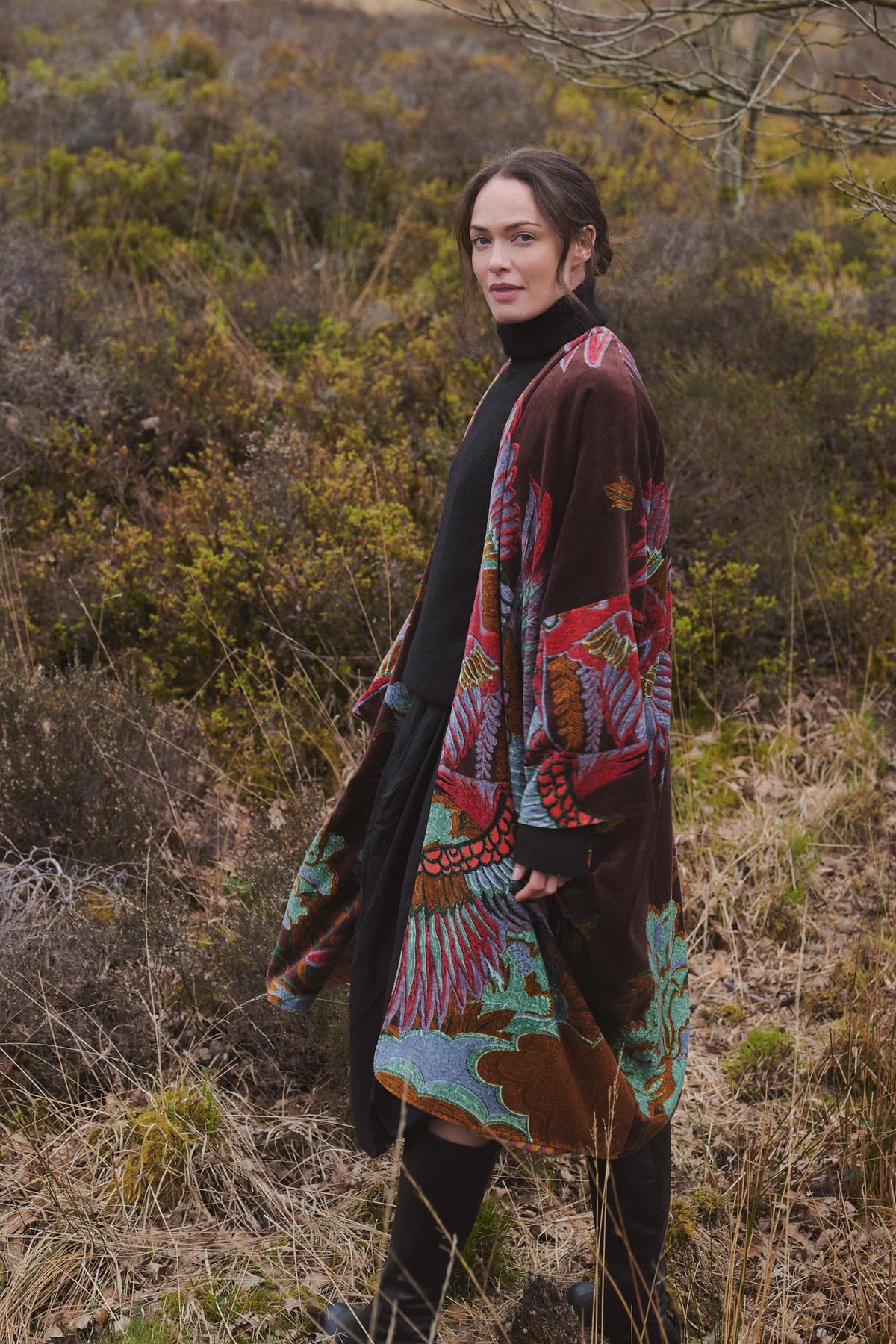 Velvet Grande by One Hundred Stars in Crane Brown