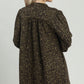 Animal Print Mini Dress by Umgee in Olive