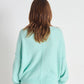 Damsville Sweater by American Vintage in Lagon Chine
