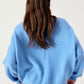 Damsville Sweater by American Vintage in Siberie Chine