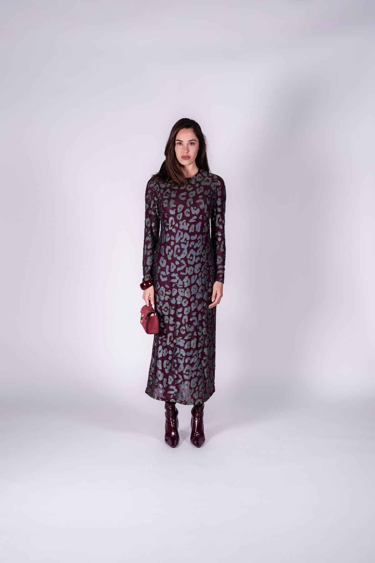 Dress by Anonyme in Grape