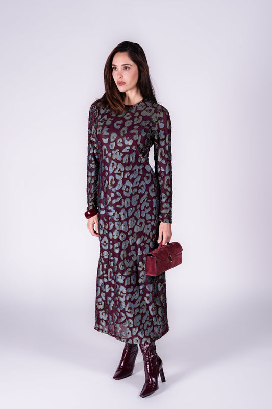 Dress by Anonyme in Grape