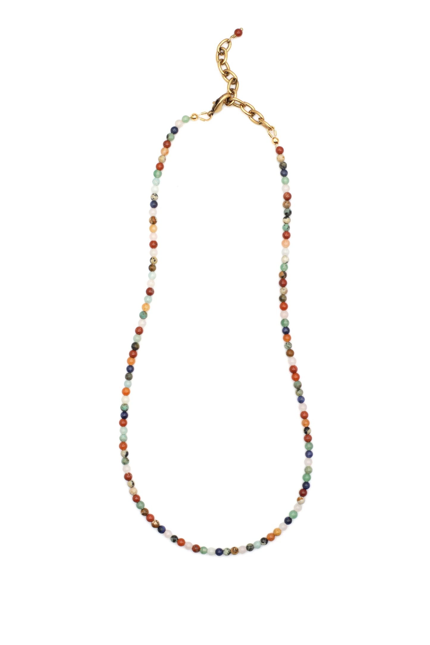 Eleanor 18" Beaded Necklace by Ex Voto