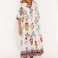 Marcooia Midi Dress by Lula Soul in White
