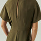 Elodie Dress by Exquise in Khaki