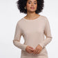 Eason Crew Slinky Tee by Rino & Pelle in Oat