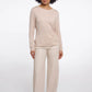 Eason Crew Slinky Tee by Rino & Pelle in Oat