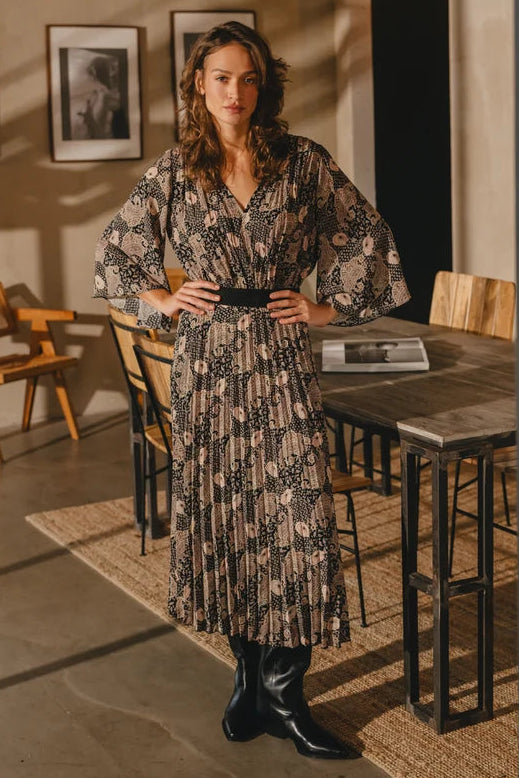 Circe Dress by Traffic People in Black