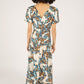 Feckless Feathers Bonnie Dress by Traffic People in Cream