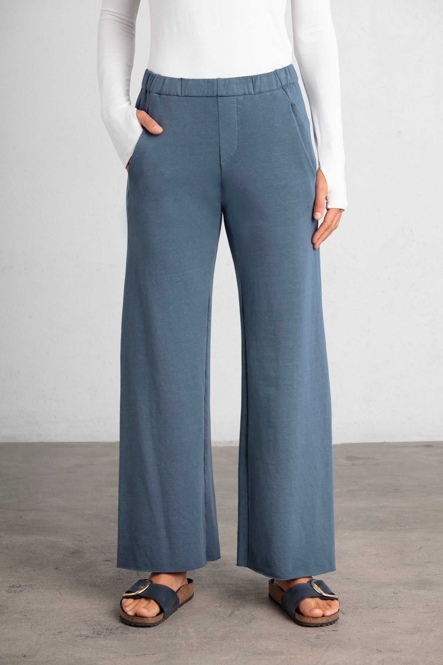 Trouser by Mila in Steel