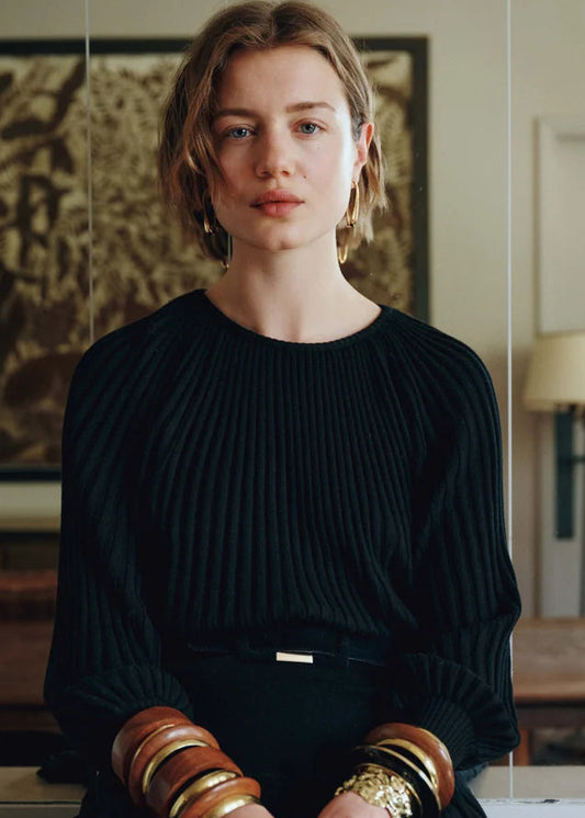 Sweater by La Fee Maraboutee in Black
