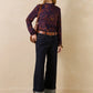 Top by La Fee Maraboutee in Viola/Tandoori