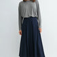 Soft Knit Long Sleeve Top by Fun2Fun in Grey