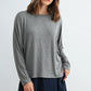 Soft Knit Long Sleeve Top by Fun2Fun in Grey