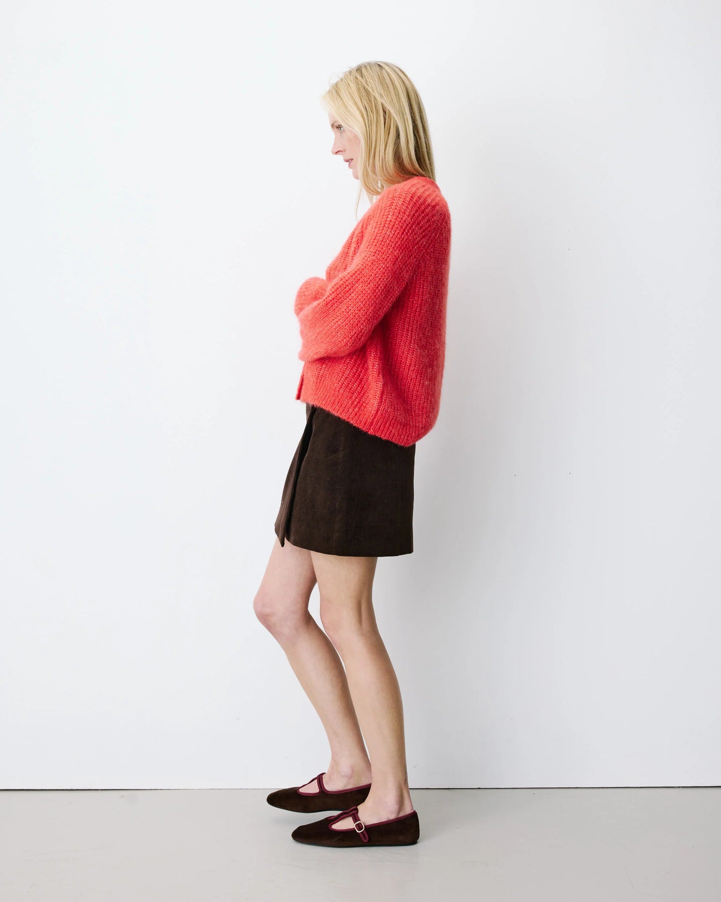 Saluda Cardigan by Grace & Mila in Sanguine