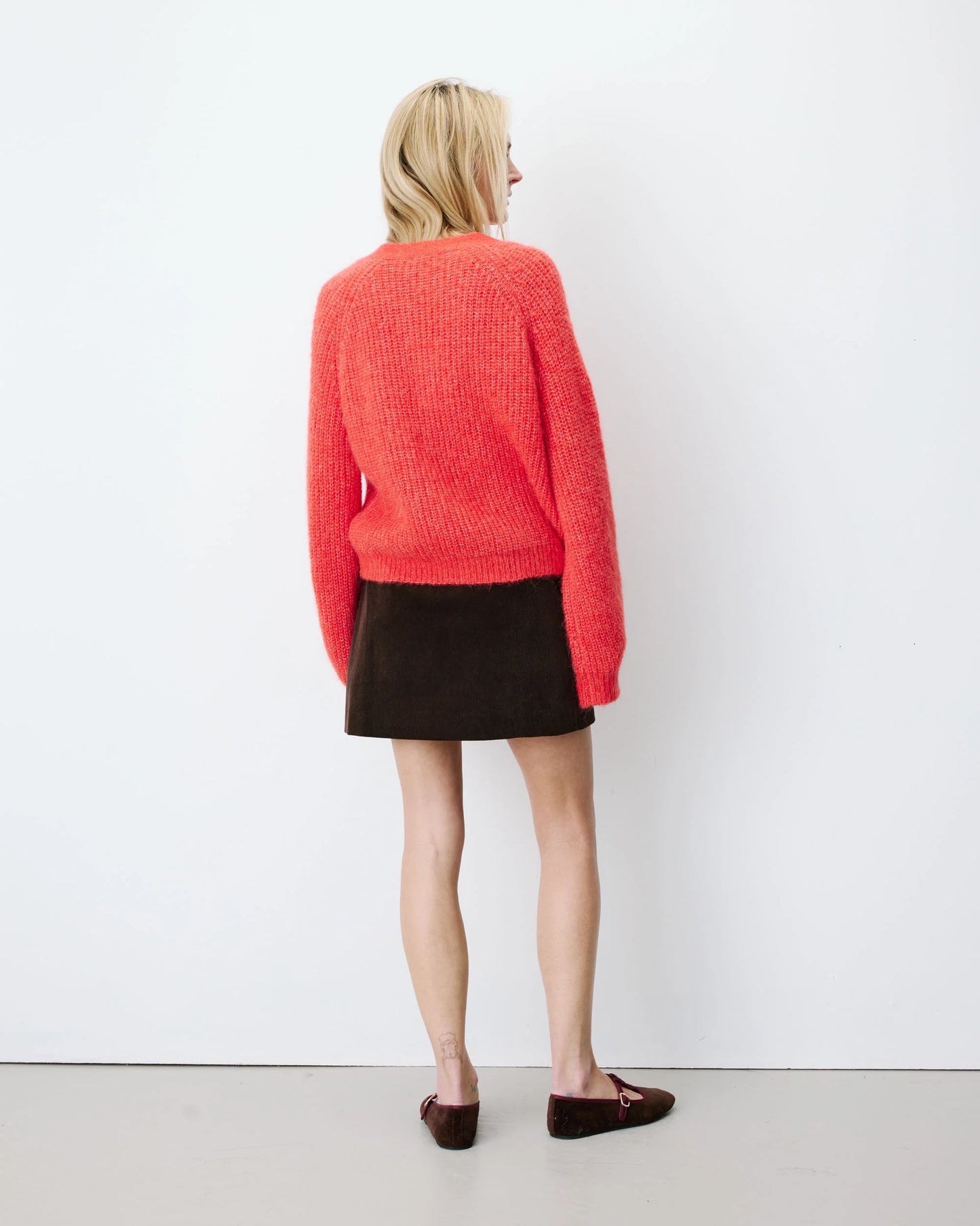 Saluda Cardigan by Grace & Mila in Sanguine