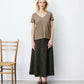 Aurelien T-Shirt by Grace & Mila in Khaki