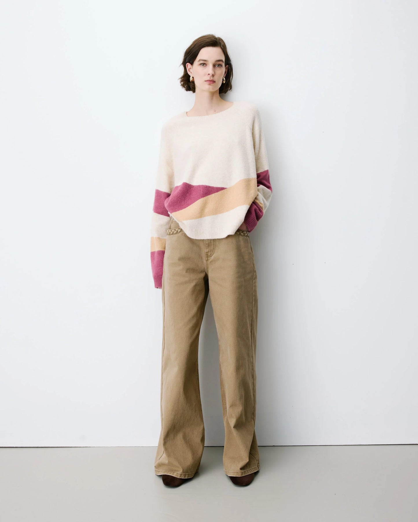 Arlo Sweater by Grace & Mila in Sable