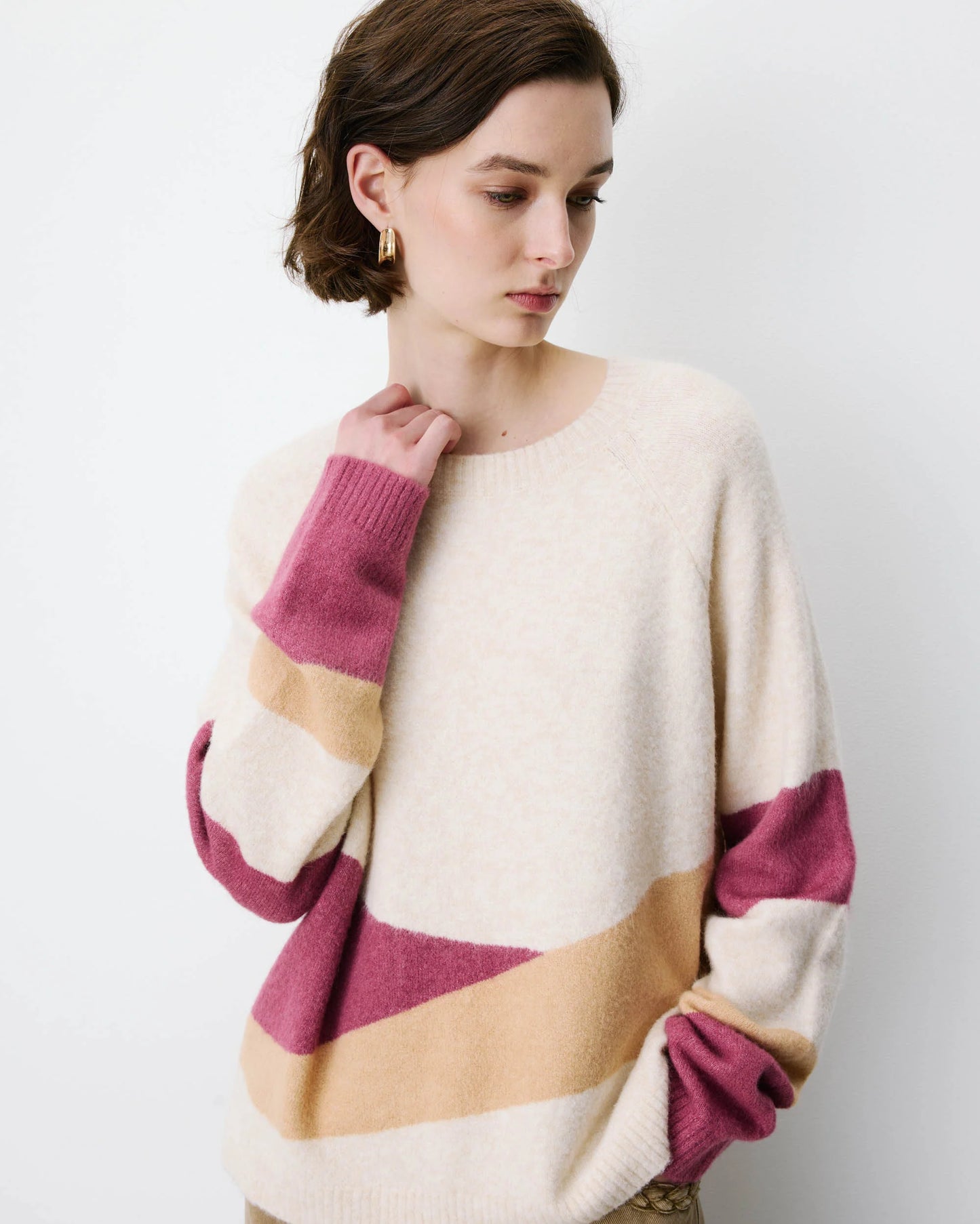 Arlo Sweater by Grace & Mila in Sable