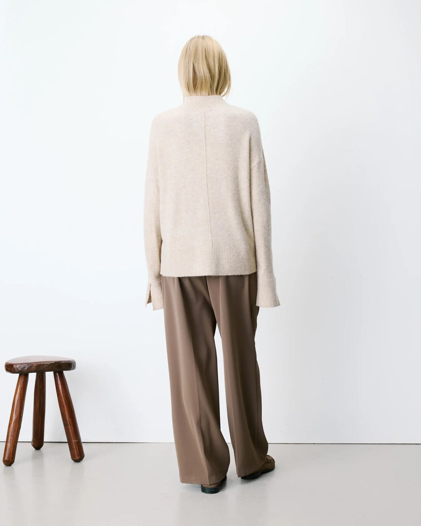 Adelice Sweater by Grace & Mila in Sable