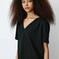 Basilic Top by Grace & Mila in Noir