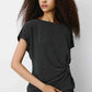 Baly T-Shirt by Grace & Mila in Silver