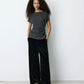 Baly T-Shirt by Grace & Mila in Silver
