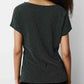 Baly T-Shirt by Grace & Mila in Silver