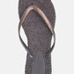 Cheerful Flip Flop by Ilse Jacobsen in Prune