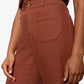 Soft Marine Wide Leg Crop by Sanctuary in Ancient Clay