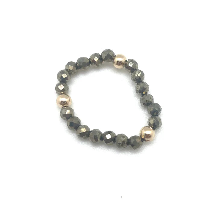 Pippi Ring by IN2DESIGN in Pyrite