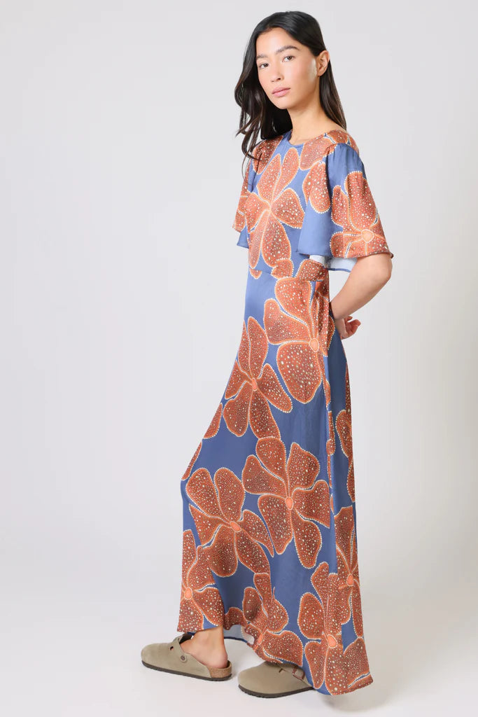 Rene Dress by Traffic People in Blue