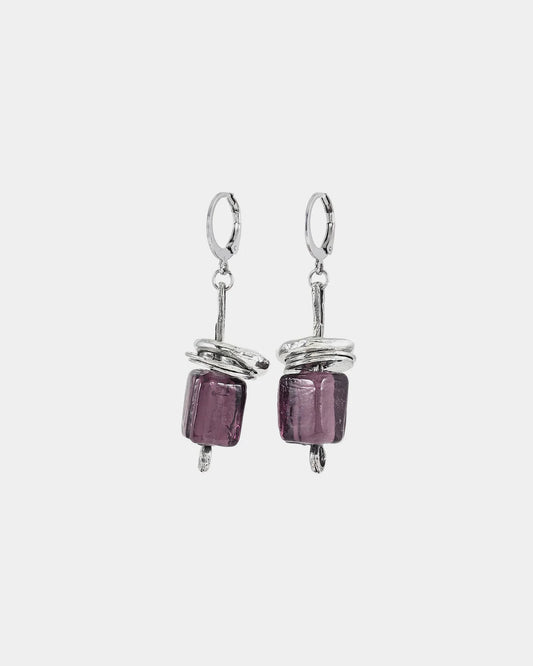 Stellarix Earring by Anne-Marie Chagnon in Fig