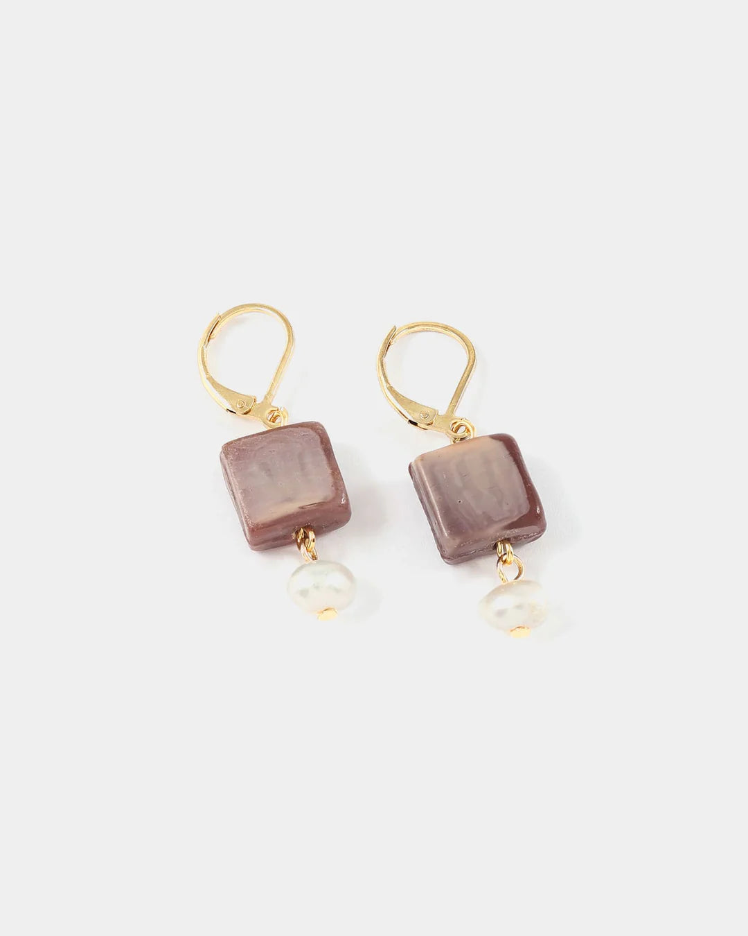 Dorado Earring by Anne-Marie Chagnon in Mocha Mousse