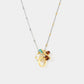 Carene Necklace by Anne-Marie Chagnon in Fall Blossom