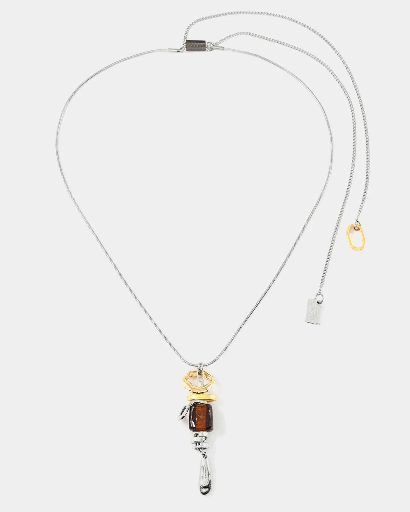 Gliese Necklace by Anne-Marie Chagnon in Mocha Mousse