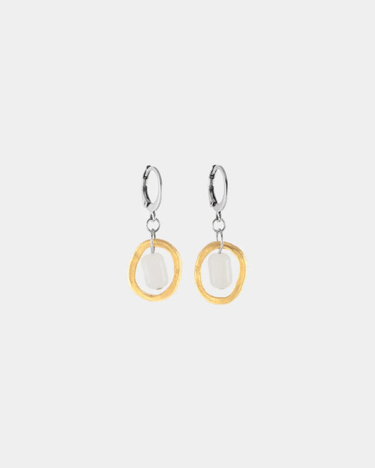 Dragea Earring by Anne-Marie Chagnon in Wax Paper
