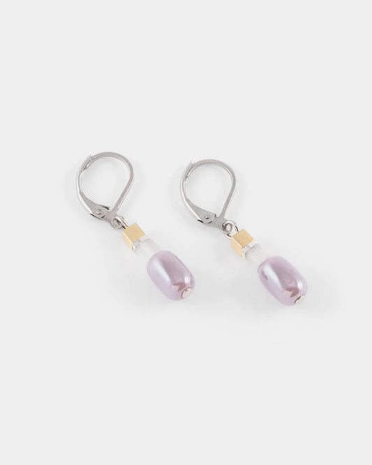 Clarina Earring by Anne-Marie Chagnon in Mulberry