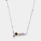 Dardo Necklace by Anne-Marie Chagnon in Mulberry