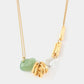 Rivulus Necklace by Anne-Marie Chagnon in Sage