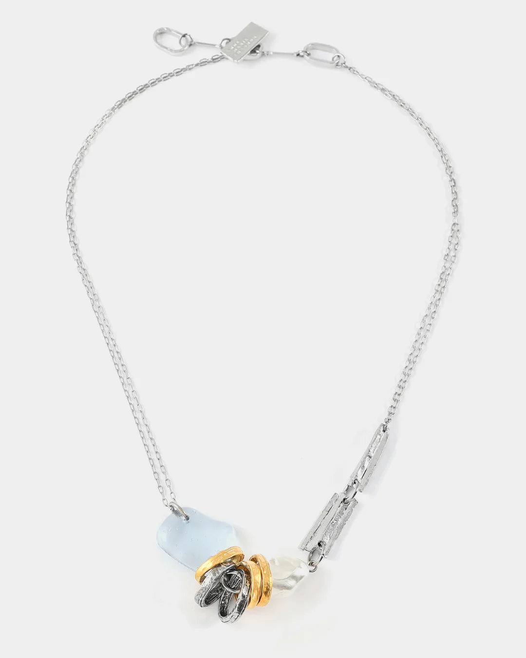 Rivulus Necklace by Anne-Marie Chagnon in Blue Aura