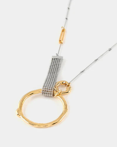 Kauri Necklace by Anne-Marie Chagnon in Two Tones