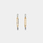 Ecloi Earring by Anne-Marie Chagnon in Two Tone
