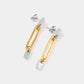 Ecloi Earring by Anne-Marie Chagnon in Two Tone