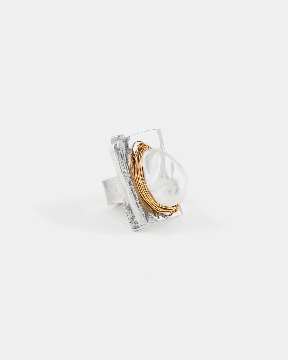 Pelagia Ring by Anne-Marie Chagnon in Two Tone