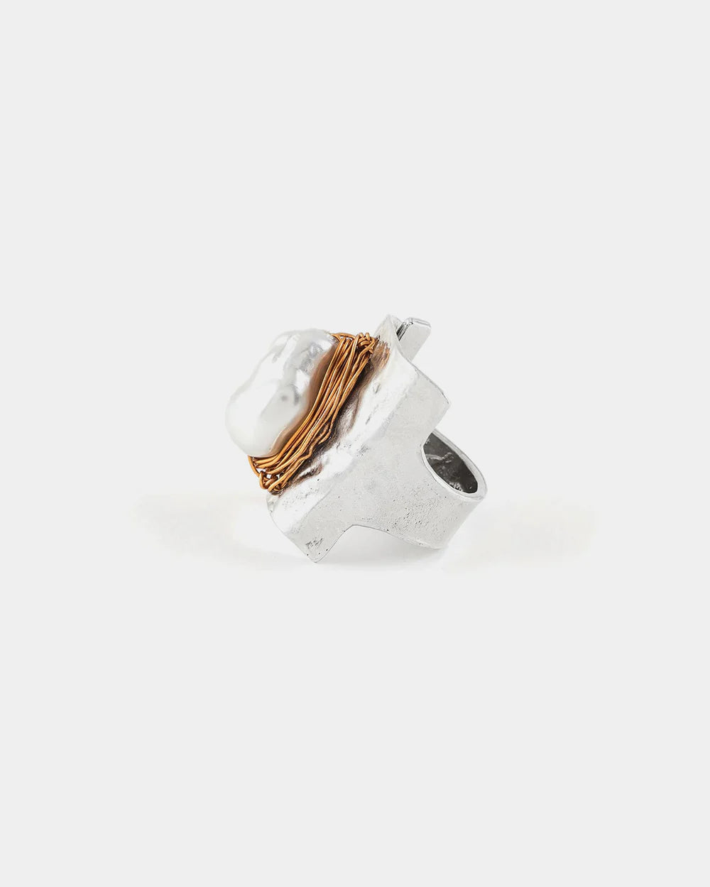 Pelagia Ring by Anne-Marie Chagnon in Two Tone