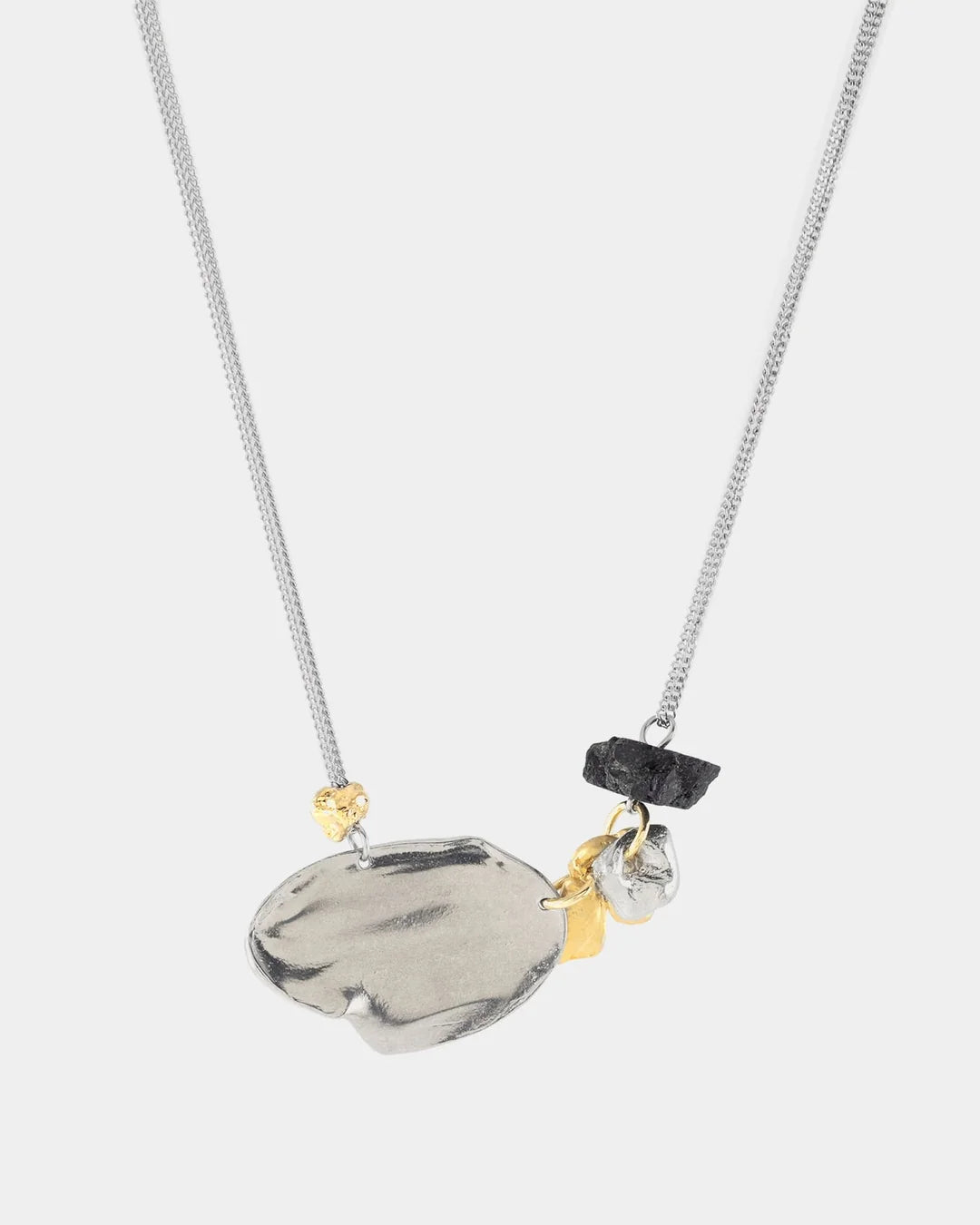 Irazy Necklace by Anne-Marie Chagnon in Two Tone